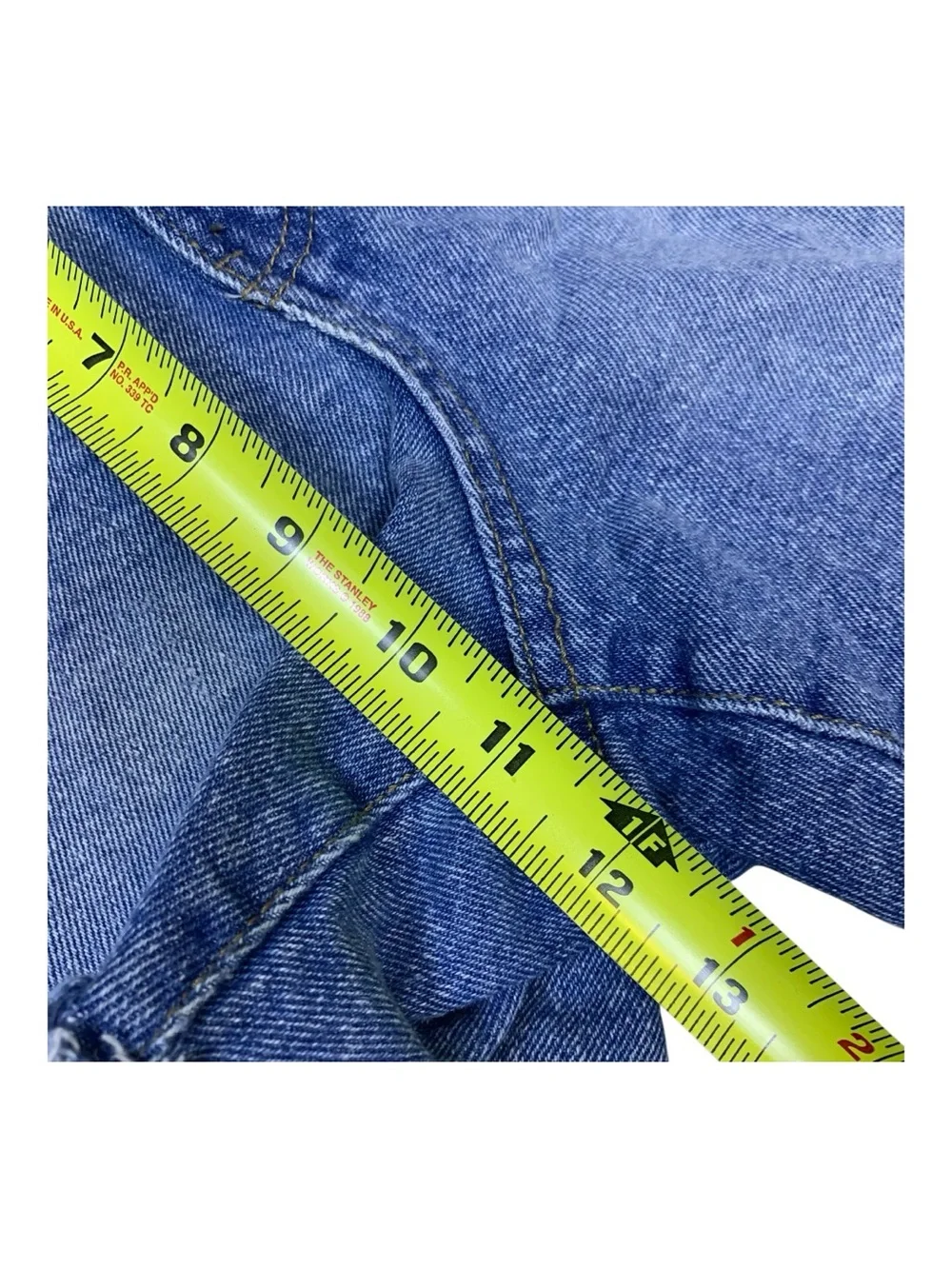 Sincerely Jules Light Wash Distressed Denim Shorts Stretch Cut Off‎ Size 11-12